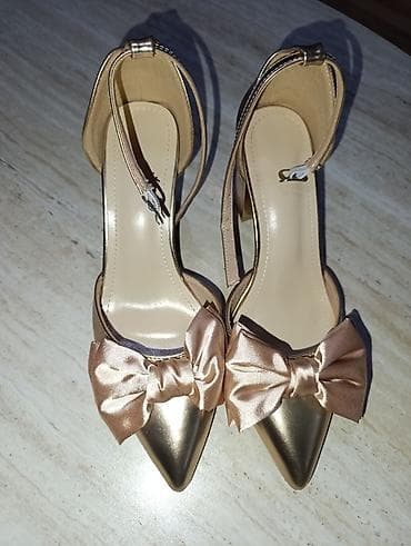 mrvilica za duvan: Salonke sa blok petom - Boja: zlatno-šampanj (metalizirani sjaj) - — 3