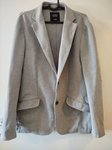 Kaputi i mantili: Sivi muški sako Legend World Wide, veličina XL.Nošen je svega par — 1