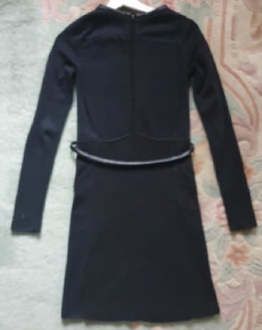 diana co tasne: Diane von Furstenberg - DVF original crna zimska haljina sa detaljima — 7