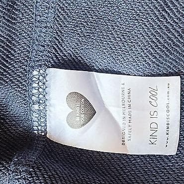 spiderman duks: Duks „Kind is Cool” – unisex, veličina L - Boja: denim (bledo teget) — 5