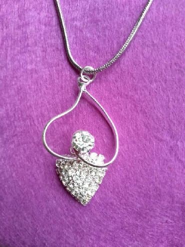 oksfordice sa platformom: Ogrlica sa priveskom, Handmade, Materijal: Cirkon — 1