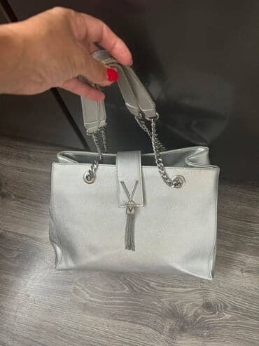 srebrne mindjuse uz uvo: Torba za rame, Valentino — 6