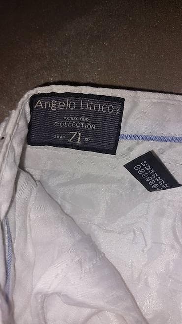 legend muska kolekcija: LANENE BELE PANTALONE C&A Bele letnje muške pantalone, iz — 2