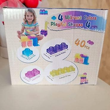 hm kupaci za decu: Magic Gummy Bloc sadrži 40 mekanih, prozirnih kockica u boji koje se — 5
