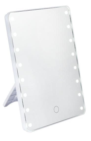kucne kosnice: LED ogledalo,Širina: 16 cm Dužina: 5 cm Visina: 22 cm. Koristi 4 — 1