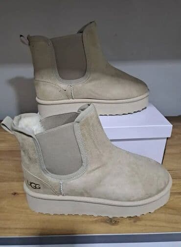 patike zenske guess: Ugg čizme, bоја - Bež, 40 — 2
