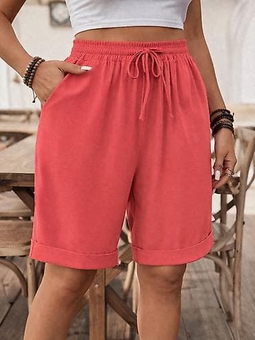 bogner patike cena: Ženske bermude sa džepovima i podesivim učkur‑pojasom - Kroj: ravne — 5