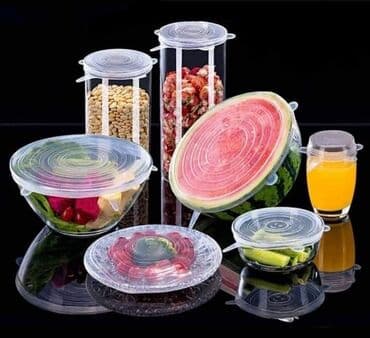 Knives: Silikonski poklopci za svasta nesto, 6 razlicitih velicina — 2