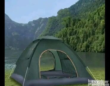 Knjige, audio i video formati: Veliki šator✅ Samorasklapajući šator z✅ Odlična ventilacija – 2 vrata — 1