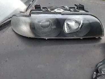 sa staklom: BMW E39 HELLA XENON FAROVI | Dobro stanje svi drzaci sve celo — 1
