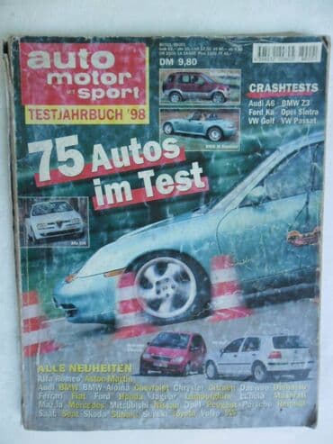test iz srpskog za 3 razred: Knjiga: Testjahrbuch 1998.god. A 4 format,252 str.nemacki(test 75 — 1