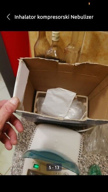 Inhalatori, nebulizatori: Inhalator kompresorski dobar Nebulizer sa novom maskom i rasprskivačem — 8