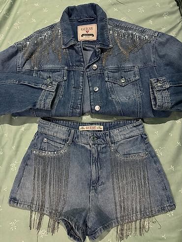 farmerice s: GUESS 🔥 original sorts (velicina S) Kupljen u Fashion and Friends — 3