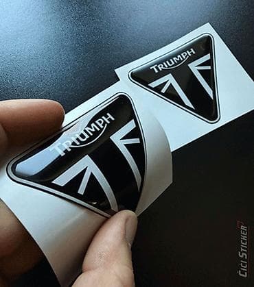 k18 cena: Stikeri 3d TRIUMPH - 3d Stikeri Triumph - 2797 Triumph 3D Stikeri – — 2