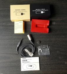 sony linija 400w: Vintage sony ecm-16 mikrofon iz 1979. Godine, nekorišćen, stajao u — 2