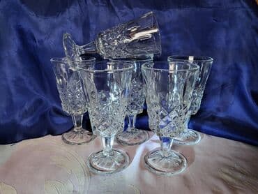 case za zestoko pice: Case nove libbey za vino,zestoko pice. 80te. Case bez ostecenja — 3