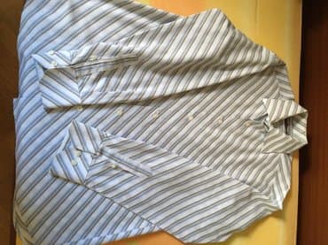 prugaste pantalone: Odlična muška košulja L veličina, dug rukav, izuzetno prijatan i lagan — 3