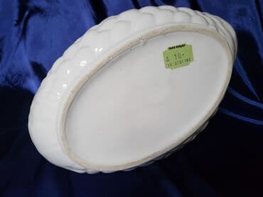 digitalni ram za slike cena: Saksija, Keramika, bоја - Bela, Novo — 4