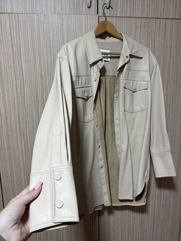 haljine secene ispod grudi: Zara, M (EU 38), Polyester, Single-colored, color - Beige — 1
