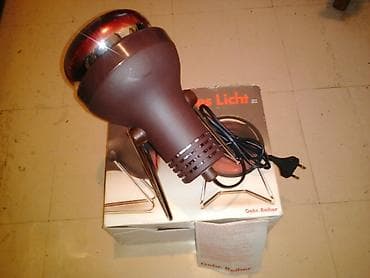 Turmalinske prostirke: Infra medicinska lampa (2 modela) Model 1 (slike 1-4): EWT (Nemačka) — 6