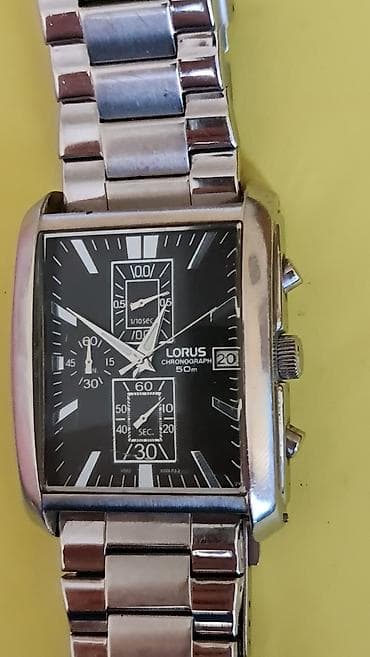 casio satovi muski: Lorus hronograf muški sat - Model: VD57-X020 (navedeno na poleđini) - — 9