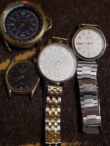 Modni rančevi: Set ručnih satova – više modela - Kolekcija od 4 analogna sata — 2