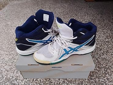 ulošci za pete: ASICS patike za dvoranske sportove (verovatno za odbojku/rukomet) — 2