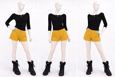 nike dunk low crno bele: Crne ženske zimske čizme sa plišanom postavom i sjajnim detaljima - — 3