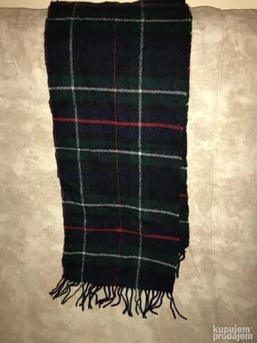 Kućna odeća: Šal, Burberry, bоја - Tamnoplava — 2