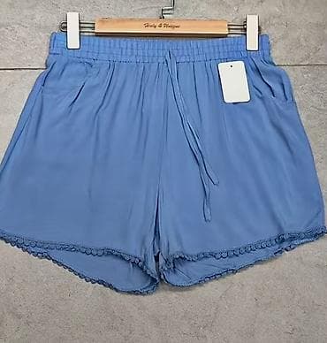 zara denim: Šorcevi sa vezenom trakom,siroki sa elasticnim pojase.Kivi — 6