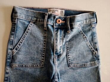 benetton deca: Abercrombie farmerke Veličina 10 realno Slim model imaju elastina — 3