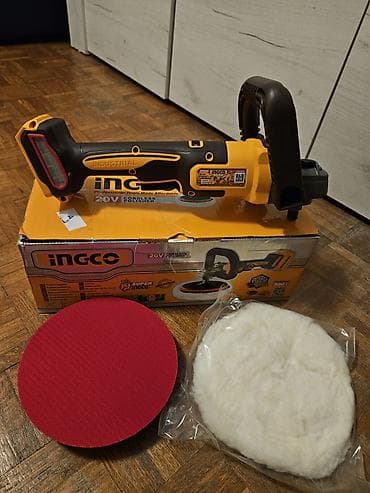 ml tools 8500w generátor: INGCO industrial bežična polirka P20S, 20V, bezčetkasti motor — 1