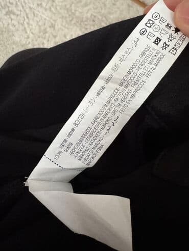 bluza bershka s: Zara, L, M, XL, Viskoza, bоја - Crna — 3