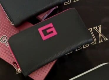 guess torba crna: Ženski novčanik, Guess, Materijal: Veštačka koža — 1