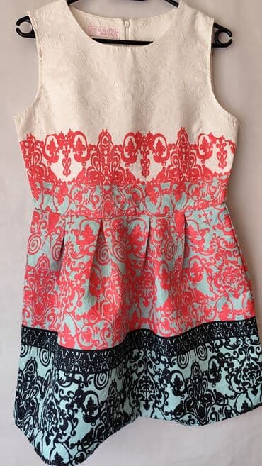 M, bоја - Šareno, Koktel, klub, Top (bez rukava)