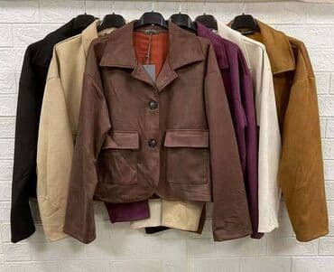 havajske kosulje: Ženska kraća jakna – više boja - Kroj: boxy/kratak, ravne linije — 3