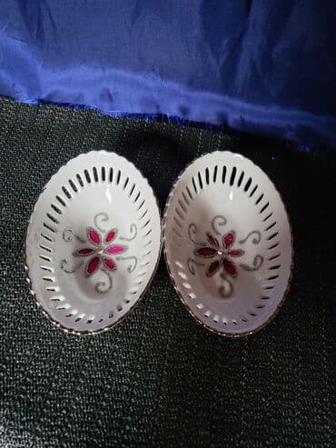 kuhinjski set: Cinije nove Rojal Limonz Italija. Cinijice porcelanske komada 2 u — 5