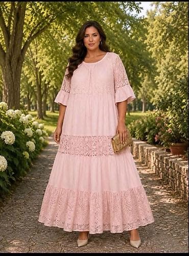odela za punije: BIG SIZE MODEL ✨️ Prelepe duge haljine za nase punije dame Vel: XL 2XL — 1