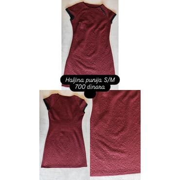 Axel S (EU 36), bоја - Bordo, Kratkih rukava