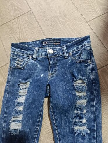 h m kozne pantalone: Farmerke xxs — 2