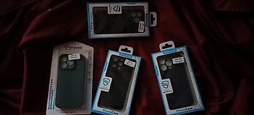 iphone za 50 eur: Maske za iPhone 16 pro 6.3 tri komada Teracell Giulietta (maslinasto — 2