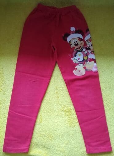 crveni top: Trenerka helanke tople deblje Novogodišnje Miki i Mini Maus ❤ — 1