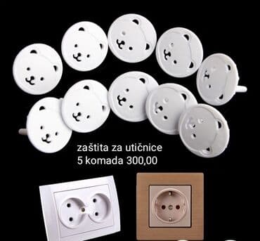 Zaštita za utičnice meda Skidaju se tako da se prebacuju lako Imam i