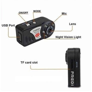 špijunka za vrata sa kamerom: Akcija q7 hd wifi kamera p2p ip night vision – kamera night vision — 4