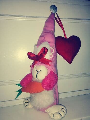 ukrasi od stiropora za novu godinu: Uskršnja dekoracija, bоја - Roze, Novo — 1