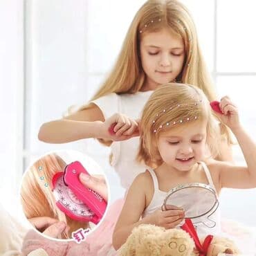 odeća za devojčice: Apatat za CIRKONE Cirkoni u kosi Aparat za ukrasavanje kose, odece — 2