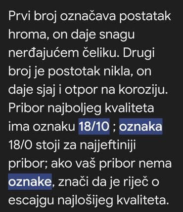 kuhinjski nozevi solingen: Kuhinjiski komplet Stainless Steel oznaka 18/10 Nemacka. Trodelni deo — 3