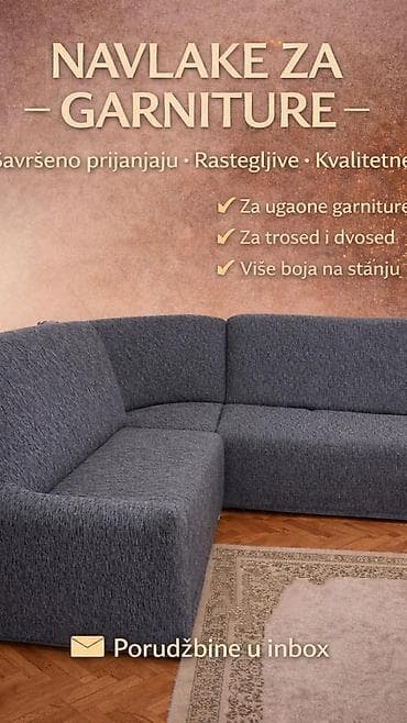 madame coco cene: 👑Prekrivači Za ugaonu Garnituru iz jednog dela ✅Cena Bez fotelje - — 3