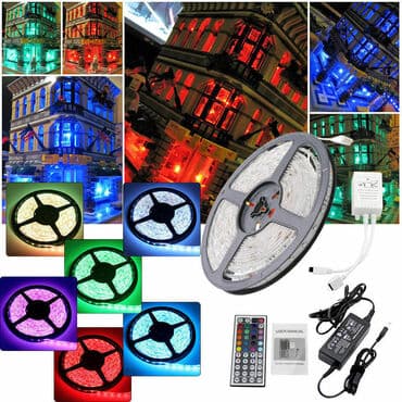 televizori 32 inca: RGB Led traka 3528 dužine 5m Paket sadrži: jedan kotur od 5m LED — 6