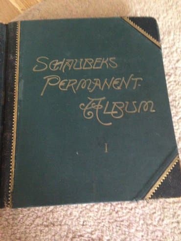 Umetnost i kolekcionarstvo: Album za markice- schaubeks -tvrdi kozni povez — 4